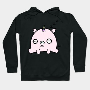 Sleepy pigacorn Hoodie